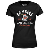 Bryan Bombers - Texas - Vintage Defunct Baseball Teams - Women's T-Shirt
