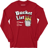 Bucket List - Long Sleeve T-Shirt