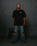 Built Not Born Black Tee