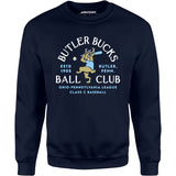 Butler Bucks - Pennsylvania - Vintage Defunct Baseball Teams - Unisex Sweatshirt