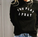 Black Sweatshirt College | Gameday | Sports Mom