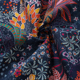 Women's Hawaiian Shirt Quirky Plants Print Cotton Button-up Short Sleeve Quirky Plants Women Shirt
