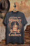 Chase Whiskey Not Cowboys Graphic Top