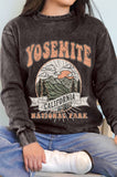 Yosemite National Park Mineral Graphic Brushed Sweatshirts