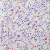 Valentine's Day Men's Hawaiian Shirt Cat Game Print Button-down Short Sleeve Aloha Shirt Tencelâ„¢ Cat Game (tencelâ„¢)