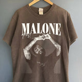 Post Malone Rap Music Merch Tee 90s Tour Inspired Gift