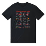 Formula Racing 2026 Schedule T-Shirt Motorsport Fan Apparel