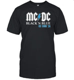 Amy Andrews Fox 2 Wearing Mcdc Black 'N Blue Us Tour 24 Shirt