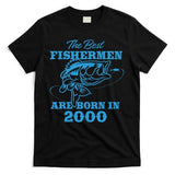 Cute 23 Year Old Fisherman Fishing 2000 23rd Birthday T-Shirt