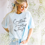 Custom Comfort Colors Tee - Spring Colors