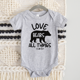 Love Bears All Things Baby Gift Boy Infant Onesie Bodysuit