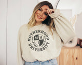 Motherhood University Circle Crew Neck Sweatshirt