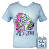 Lulu Mac-Wild Spirit-Heather Ice Blue SS-LM1