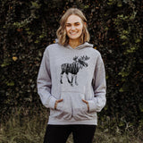 Moose Crewneck Sweatshirt Hoodie 024