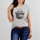 Bear “That’S Fire” Graphic Tee 207