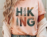 Hiking Tree Nature Drawing - Mountain Outdoors T-Shirt Unisex T-shirt, Sweatshirt, Hoodie, Long Sleeve Tee