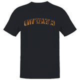 Cleveland Tiger Print Arch Text Men's T-Shirt