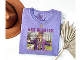 Comfort Colors Make Mardi Gras Great Again Trump Shirt