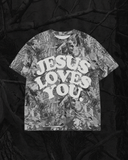 Lmtd || Heavyweight "Midnight Oak" Camo Tee || Oversized