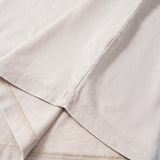 Hawaiian Tee For Men Crew Neck 100% Cotton Vintage Washed T-Shirt - Beige