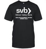 Cryingintheclub Silicon Valley Bank Risk Management Internship Shirt