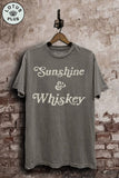 Sunshine and Whiskey Graphic Top