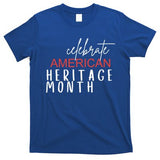 Celebrate American Heritage Month India Diversity Gift T-Shirt