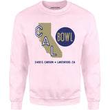 Cal Bowl - Lakewood, CA - Vintage Bowling Alley - Unisex Sweatshirt