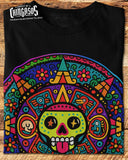 Piedra Del Sol Calendario T-Shirt