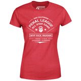 California Penal League All Star Game - Rick Vaughn MVP - Women's T-Shirt