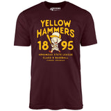Camden Yellow Hammers - Arkansas - Vintage Defunct Baseball Teams - Unisex T-Shirt