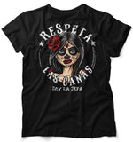 Premium Bella Canvas Respeta Las Canas La Jefa Unisex Tee