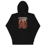 Cannibal Corpse White Drip Logo Hoodie