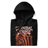 Cannibal Corpse White Drip Logo Hoodie
