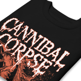Cannibal Corpse White Drip Logo Sweatshirt