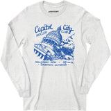 Capitol City Roller Club - Sacramento, CA - Vintage Roller Rink - Long Sleeve T-Shirt