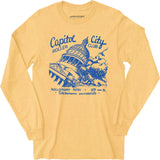 Capitol City Roller Club - Sacramento, CA - Vintage Roller Rink - Long Sleeve T-Shirt