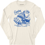 Capitol City Roller Club - Sacramento, CA - Vintage Roller Rink - Long Sleeve T-Shirt