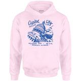 Capitol City Roller Club - Sacramento, CA - Vintage Roller Rink - Unisex Hoodie