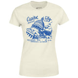 Capitol City Roller Club - Sacramento, CA - Vintage Roller Rink - Women's T-Shirt