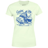 Capitol City Roller Club - Sacramento, CA - Vintage Roller Rink - Women's T-Shirt