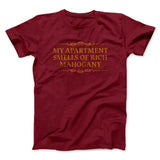 My Apartment Smells Of Rich Mahogany Funny Movie Men/Unisex T-Shirt