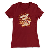Winner Winner Turkey Dinner Funny Thanksgiving Women's T-Shirt