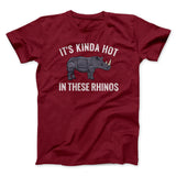 It's Kinda Hot In These Rhinos Funny Movie Men/Unisex T-Shirt