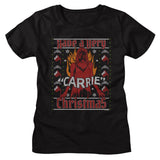 Carrie - A Very  Christmas Womens T-Shirt