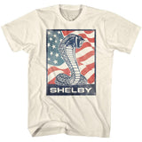 CARROLL SHELBY - FLAG SNAKE BIG AND TALL T-SHIRT