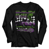 Carroll Shelby - Gt 350 Racing Long Sleeve Boyfriend Tee