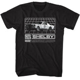 Carroll Shelby - Shelby Grid Boyfriend Tee