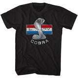 Carroll Shelby Snake Stripes Boyfriend Tee