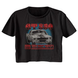 Carroll Shelby - Tricolor GT350 Womens Crop Tee